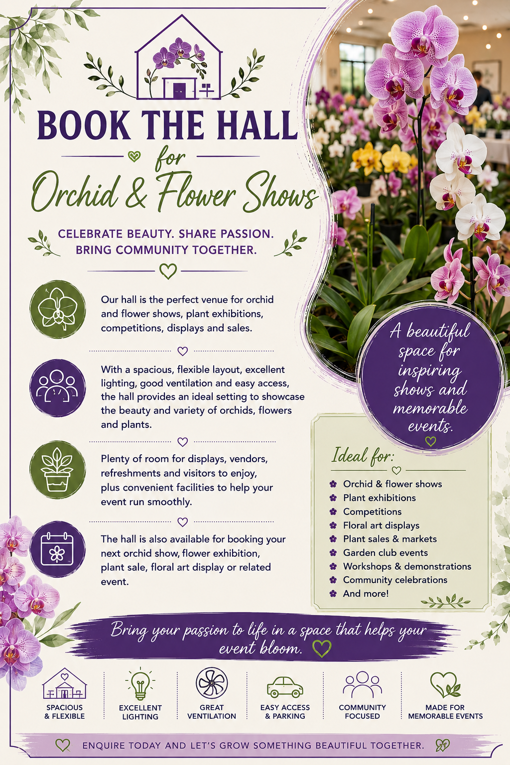 Orchid & Flower Shows